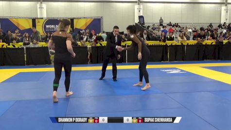 Supak Chenhansa vs Shannon P OGrady 2024 World IBJJF Jiu-Jitsu No-Gi Championship