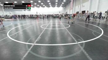 106 lbs Round Of 128 - Rhyden Hicks, NV vs Allen Dunn, NC