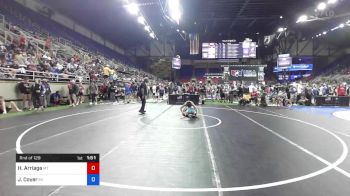 113 lbs Rnd Of 128 - Hunter Arriaga, Montana vs Joelan Coyer, Michigan