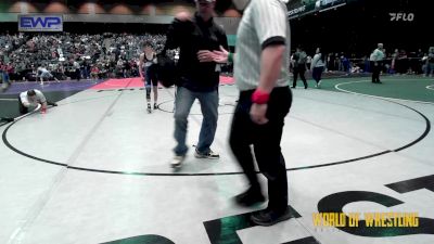 130 lbs Round Of 16 - Dominick Palmas, Myrtle Point Mat Club vs Lincoln Hinchman, Patriots WC WV