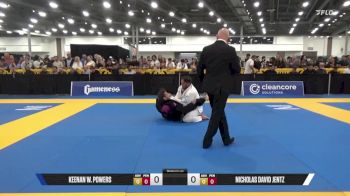 Nicholas David Jentz vs Keenan W. Powers 2025 World Master IBJJF Jiu-Jitsu Championship