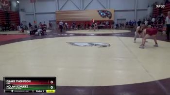 157 lbs Cons. Round 3 - Nolan Schuetz, Cornell College vs Drake Thompson, Coe