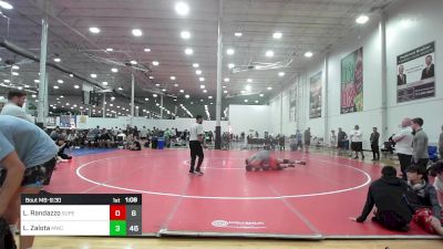 287 lbs Quarterfinal - Luke Randazzo, Superior Black vs Lukas Zalota, Malvern Wrestling Club