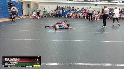 92 lbs Round 1 (6 Team) - Jake Margolis, Florida Punishers vs Liam McGann, Glasgow WA