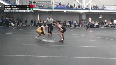 125 lbs Consi Of 8 #2 - Joseph Calvin, Bellarmine vs Sawyer Ostroff, Long Island