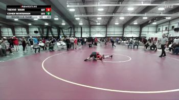 150 lbs Round 2 (8 Team) - Trevor Mann, North Sanpete vs Cohen Mortensen, American Fork
