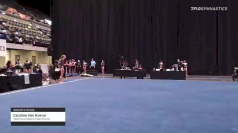 Caroline Van Hoever - Women's Group, TAGS Gymnastics-Eden Prairie - 2021 Women's Xcel Region 4 Championships