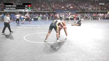 D 3 190 lbs Cons. Round 2 - Cayden Luben, Basile vs Gabe Simosa, Haynes Academy