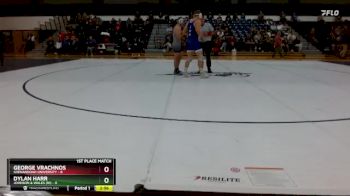 197 lbs Finals (2 Team) - George Vrachnos, Shenandoah University vs Dylan Harr, Johnson & Wales (RI)
