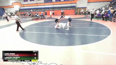 157 lbs Cons. Semi - Landon Church, Wisconsin-Eau Claire vs Luke Swan, Wisconsin-Whitewater