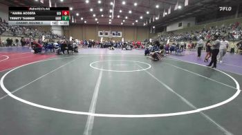 115 lbs Champ. Round 2 - Kaira Acosta, Garden City vs Trinity Tanner, Harrah