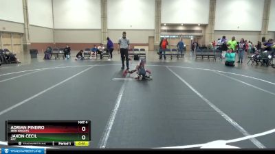 48 lbs Round 5 - Jaxon Cecil, MTC vs Adrian Pineiro, Iron Knights
