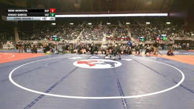 4A-190 lbs Cons. Round 1 - Gene Montoya, Rock Springs vs Josiah Garcia, Cheyenne East
