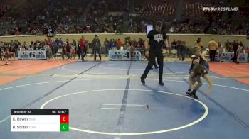 60 lbs Prelims - Chance Dewey, Tulsa Blue-T Panthers vs Brently Sorter, Clinton Youth Wrestling