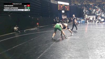 174 lbs Consi Of 32 #2 - Liam Kilrain, Navy vs Tanner Lofthouse, Utah Valley