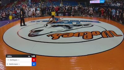 138 lbs Quarters - Isaiah Gallegos, CO vs Carlos Valdiviezo, CA