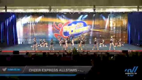 Cheer Express Allstars - Youth Stars [2020 L1.1 Youth - PREP Day 1] 2020 All American DI & DII Nationals