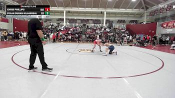 132 lbs Quarterfinal - Chris Phillips, Baylor School vs Dylan Duran-Villarreal, Cornerstone Christian
