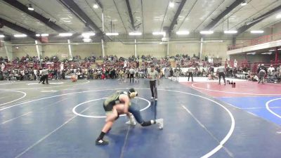 130 lbs Semifinal - Gilbert Alderete, NM Royalty vs Ryker Hall, WAR Wrestling Club