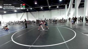101 lbs Quarterfinal - Taylor Linse, Riverside Rascals vs Chloee Kisamore, Valley Bad Boys