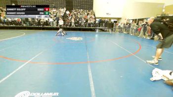 82-J lbs Round Of 32 - Emmett Egloff, RedNose Wrestling School vs Robert Hough, Dynamic Wrestling