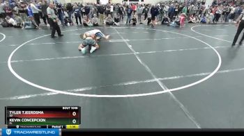 138 lbs Champ. Round 1 - Tyler Tjeerdsma, SD vs Kevin Concepcion, FL