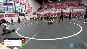 84 lbs Final - Gabriel Viloria, Prodigy NDT vs Easton Brown, Blackwell Wrestling Club