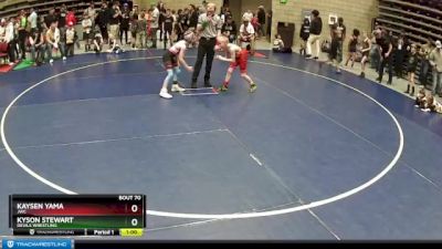 70 lbs Champ. Round 2 - Kaysen Yama, JWC vs Kyson Stewart, Devils Wrestling