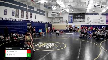 152 lbs Quarterfinal - Ty Conklin, Punxsutawney Area Hs vs Riley Horn, Girard Hs