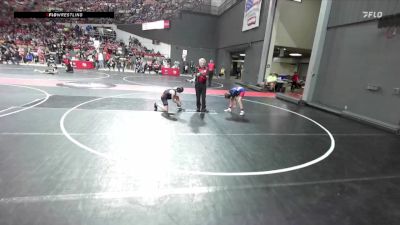 95 lbs Champ. Round 2 - Ellie Treuthardt, Monroe Wrestling Club vs Brielin Butzke, Neenah