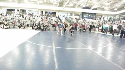 155 lbs Semifinal - Daisy Fackrell, Sanderson Wrestling Academy vs Morgan Holdaway, JWC Girls