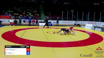 57kg Semifinal - Mia Friessen, Brock WC vs Annika Fines, Dinos WC