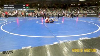 88 lbs Consi Of 16 #2 - Emery Zeller, Black Fox Academy vs Driggs Deeter, Sanderson Wrestling Academy
