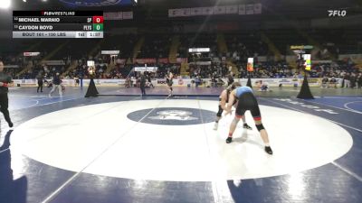 150 lbs Quarterfinal - Michael Maraio, Saugus/Peabody vs Caydon Boyd, Plymouth South