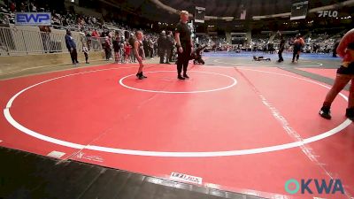 Consi Of 8 #2 - Huck Lyons, Team Tulsa Wrestling Club vs Gunner McKee, Morris Wrestling Association