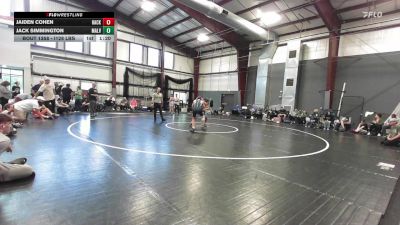 Consi Of 8 #1 - Jaiden Cohen, Hackensack vs Jack Simmington, Malvern