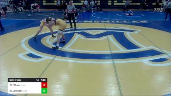 139 lbs Semifinal - Maddox Shaw, Thomas Jefferson vs Ryder Joseph, Canon-McMillan