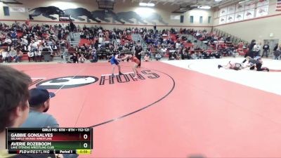 112-121 lbs Round 1 - Gabbie Gonsalves, SelahFlo Vikings Wrestling vs Averie Rozeboom, Lake Stevens Wrestling Club