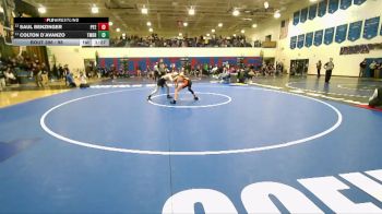 98 lbs Cons. Round 2 - Colton D`Avanzo, Timberlake vs Saul Benzinger, Post Falls 2