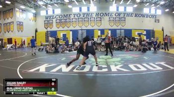 160 lbs Champ Round 1 (16 Team) - Guillermo Fleitas, Deland Bulldog Wrestling Club vs Julian Dailey, Camden Silver