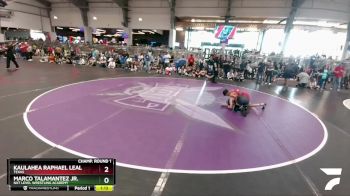 98 lbs Champ. Round 1 - Kaulahea Raphael Leal, Texas vs Marco Talamantez Jr., NXT Level Wrestling Academy