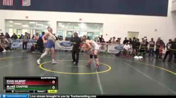 170 lbs Quarterfinal - Evan Gilbert, Calvary Chapel (sa) vs Blake Chaffee, Serrano