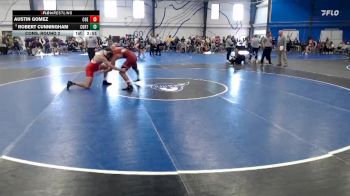 Elite 184 lbs Cons. Round 2 - Robert Cunningham, Cortland State vs Austin Gomez, Coe