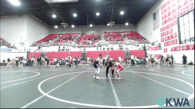 58 lbs Round Of 32 - Michael Mairel, Perry Wrestling Academy vs Joshua Roche, Newcastle Youth Wrestling
