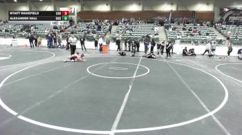 74 lbs Semifinal - Wyatt Wakefield, Elko WC vs Alexander Hall, Roseburg Mat Club
