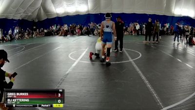 92 lbs Round 2 (3 Team) - Eli Kettering, Silo WC vs Greg Burkes, OMP