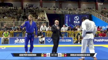 Douglas Saldanha Da Silva vs Adam Piotr Wardzinski 2025 Pan Jiu Jitsu IBJJF Championship