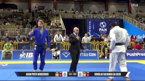 Douglas Saldanha Da Silva vs Adam Piotr Wardzinski 2025 Pan Jiu Jitsu IBJJF Championship