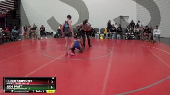 105 lbs Round 2 (8 Team) - Hughie Carpenter, Burnett Trained (OH) vs Jude Pratt, Death Squad Wrest (IN)