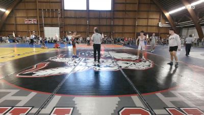 113 lbs Semifinal - Camden Runnels, Honey Badger Wrestling Club vs Aiden Morris, New York Military Academy
